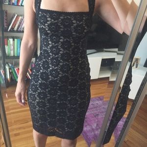 Nicole Miller black fitted dress